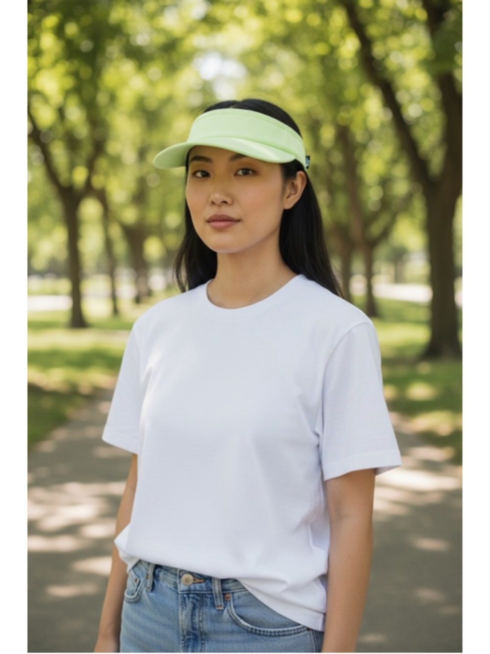 The North Face womens classV visor green